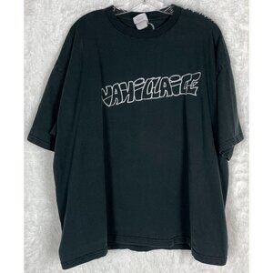 Vanilla Ice 2000 Tour T-Shirt Men's 2X Black Short Sleeve